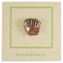 Baseball Glove Copper Lapel Pin