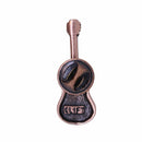 Acoustic Guitar Copper Lapel Pin