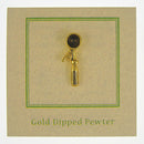 Ice Cream Scoop Gold Lapel Pin