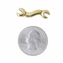 Wrench Gold Lapel Pin
