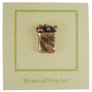 Sack of Coffee Copper Lapel Pin