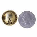 Apple Pie Gold Lapel Pin