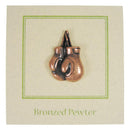 Boxing Gloves Copper Lapel Pin