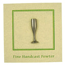 Champagne Glass Lapel Pin