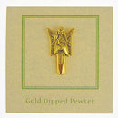 Angel Gold Lapel Pin