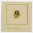 Rose Gold Lapel Pin