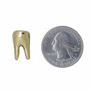 Tooth Gold Lapel Pin