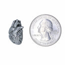 Human Heart Lapel Pin