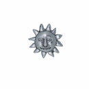 Sun Face Lapel Pin