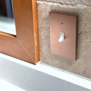 CleanPlate Classic Wall Plate in Copper for Toggle Switches
