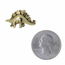 Stegosaurus Gold Lapel Pin