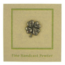 Four Leaf Clover Lapel Pin