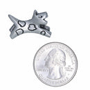 Leaping Dog Lapel Pin