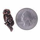 Owl Copper Lapel Pin