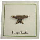 Anvil Copper Lapel Pin