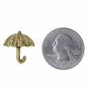 Umbrella Gold Lapel Pin