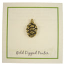 Redwood Cone Gold Lapel Pin