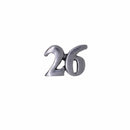 Number Lapel Pins