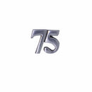 Number Lapel Pins