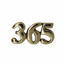 Number Gold Lapel Pins