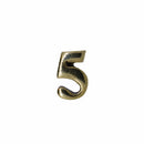 Number Gold Lapel Pins