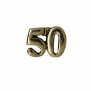 Number Gold Lapel Pins