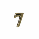 Number Gold Lapel Pins