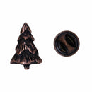 Evergreen Tree Copper Lapel Pin