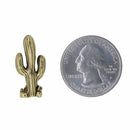 Cactus Gold Lapel Pin
