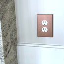 CleanPlate Classic Wall Plate in Copper for Toggle Switches