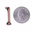 Femur Bone Copper Lapel Pin