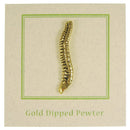 Spine Gold Lapel Pin