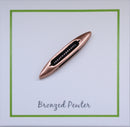 Weavers' Shuttle Copper Lapel Pin