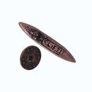 Weavers' Shuttle Copper Lapel Pin