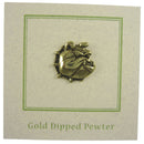 Bulldog Gold Lapel Pin