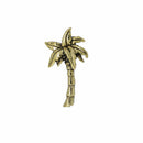 Palm Tree Gold Lapel Pin