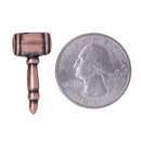 Gavel Copper Lapel Pin