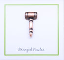 Gavel Copper Lapel Pin