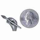Artist's Hand with Brush Lapel Pin