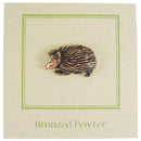 Hedgehog Copper Lapel Pin