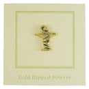 Bowl of Hygiea Gold Lapel Pin