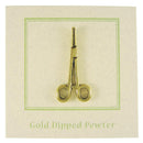Hemostat Gold Lapel Pin