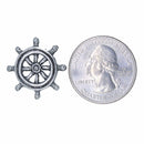 Ship's Wheel Lapel Pin