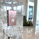 CleanPlate Classic Wall Plate in Copper for Toggle Switches