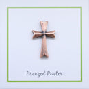 Cross Copper Lapel Pin