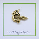 Pancreas Gold Lapel Pin