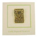 Suffragette Jail Door Gold Lapel Pin
