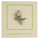 Origami Crane Lapel Pin