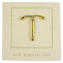 IUD Gold Lapel Pin