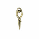 Aneurysm Clip Gold Lapel Pin